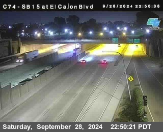 SB 15 at El Cajon Blvd