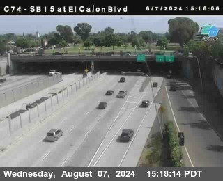 SB 15 at El Cajon Blvd