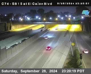 SB 15 at El Cajon Blvd