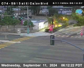 SB 15 at El Cajon Blvd