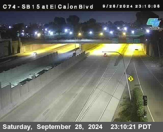 SB 15 at El Cajon Blvd