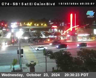 SB 15 at El Cajon Blvd