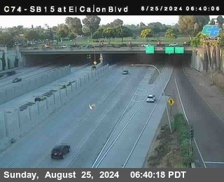 SB 15 at El Cajon Blvd