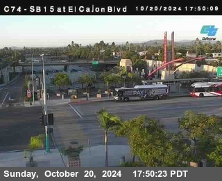 SB 15 at El Cajon Blvd