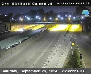 SB 15 at El Cajon Blvd