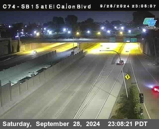 SB 15 at El Cajon Blvd