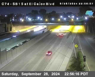 SB 15 at El Cajon Blvd