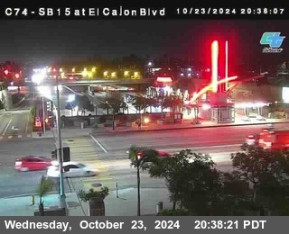 SB 15 at El Cajon Blvd