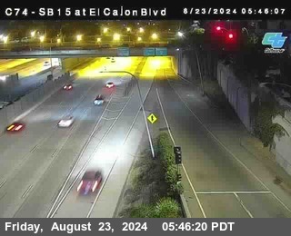 SB 15 at El Cajon Blvd