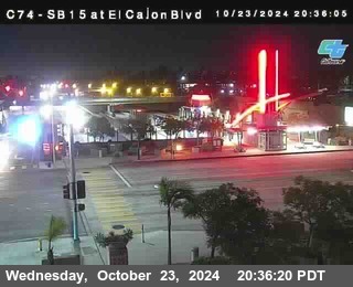 SB 15 at El Cajon Blvd