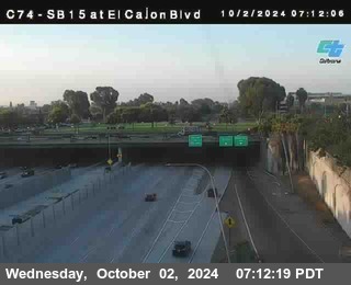 SB 15 at El Cajon Blvd