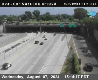 SB 15 at El Cajon Blvd