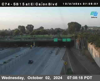 SB 15 at El Cajon Blvd