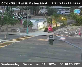 SB 15 at El Cajon Blvd