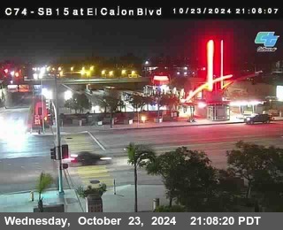 SB 15 at El Cajon Blvd