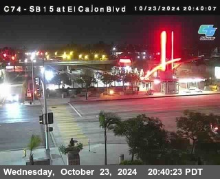 SB 15 at El Cajon Blvd