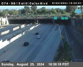 SB 15 at El Cajon Blvd