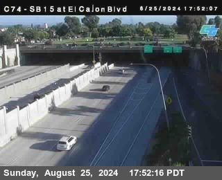 SB 15 at El Cajon Blvd