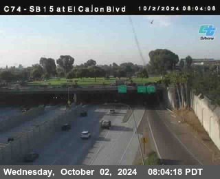 SB 15 at El Cajon Blvd