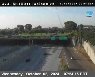 SB 15 at El Cajon Blvd