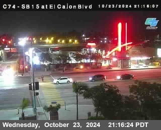 SB 15 at El Cajon Blvd