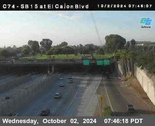 SB 15 at El Cajon Blvd