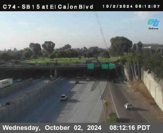 SB 15 at El Cajon Blvd