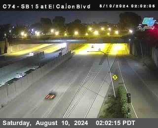 SB 15 at El Cajon Blvd