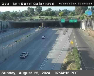 SB 15 at El Cajon Blvd