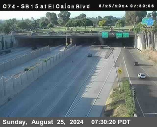 SB 15 at El Cajon Blvd