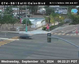 SB 15 at El Cajon Blvd