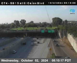 SB 15 at El Cajon Blvd