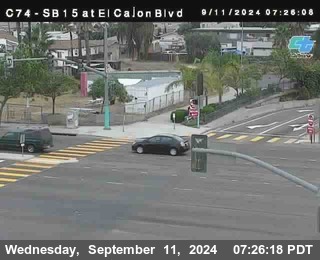 SB 15 at El Cajon Blvd