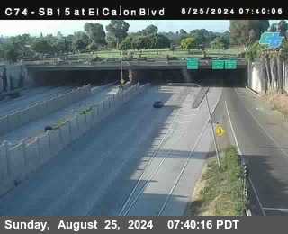 SB 15 at El Cajon Blvd