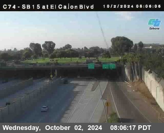 SB 15 at El Cajon Blvd