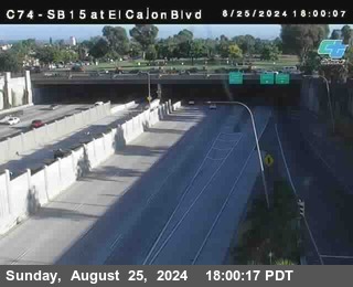 SB 15 at El Cajon Blvd