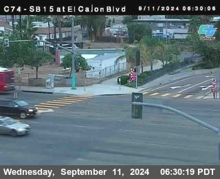 SB 15 at El Cajon Blvd