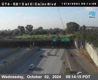 SB 15 at El Cajon Blvd