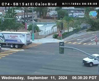 SB 15 at El Cajon Blvd