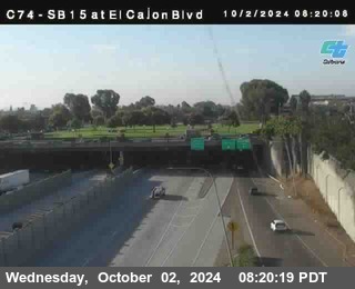 SB 15 at El Cajon Blvd