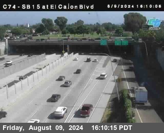 SB 15 at El Cajon Blvd