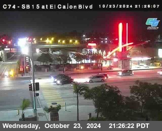 SB 15 at El Cajon Blvd