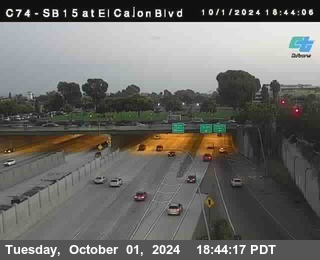 SB 15 at El Cajon Blvd