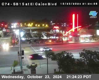 SB 15 at El Cajon Blvd