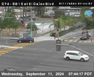 SB 15 at El Cajon Blvd