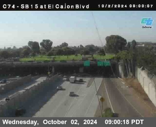 SB 15 at El Cajon Blvd