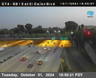 SB 15 at El Cajon Blvd