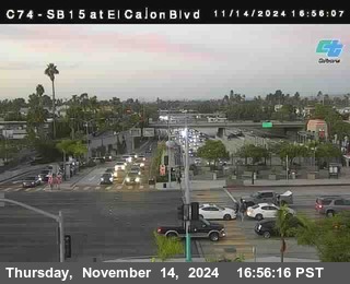 SB 15 at El Cajon Blvd