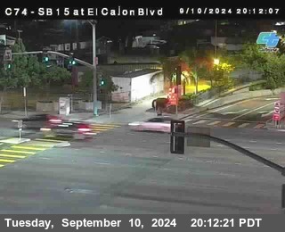 SB 15 at El Cajon Blvd