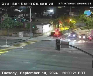 SB 15 at El Cajon Blvd